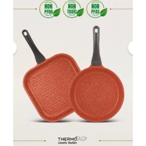 Thermoad Tava Seti Frapan Serisi 2 Parça Red Dıamond Thermoad Tava Seti Frapan Serisi 2 Parça Red Dıamond